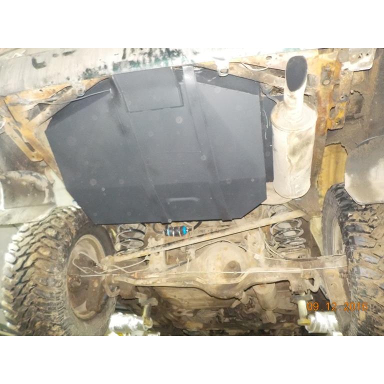 Доп бак 170л в задний свес вместо зап колеса. Лифт подвески 2" (Эконом)