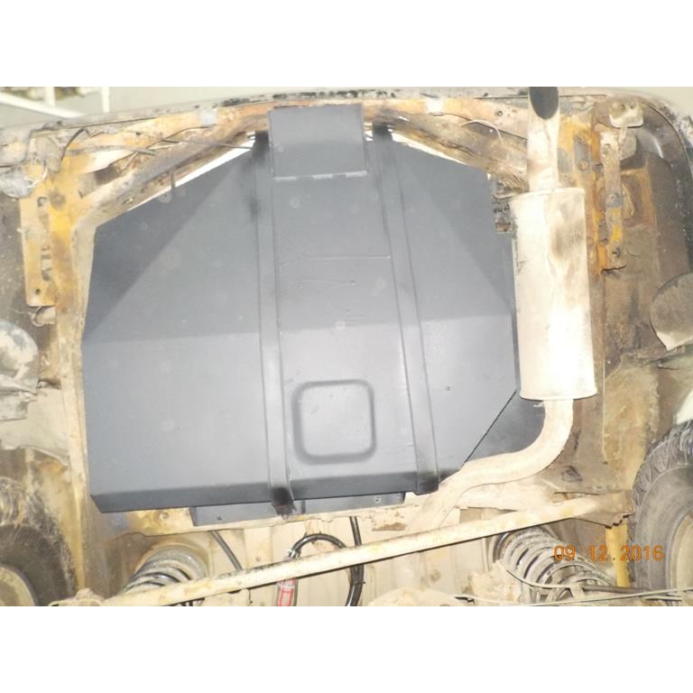 Доп бак 170л в задний свес вместо зап колеса. Лифт подвески 2" (Экстрим)