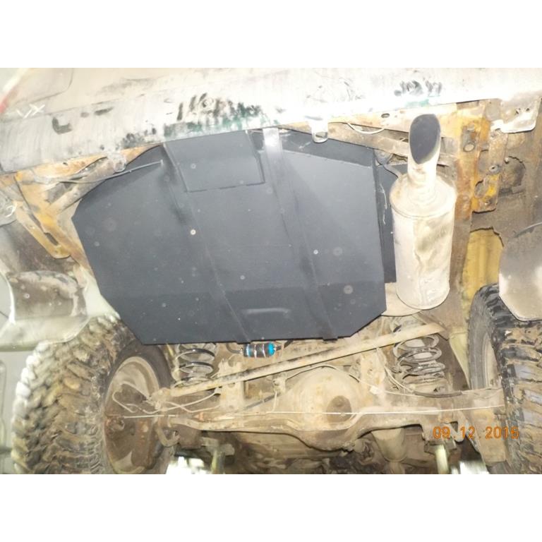 Доп бак 170л в задний свес вместо зап колеса. Лифт подвески 2" (Экстрим)