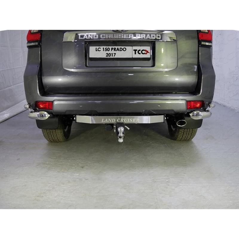 Фаркоп (оцинкованный, надпись Land Cruiser, шар E) TOYOTA Land Cruiser 150 Prado 2017-