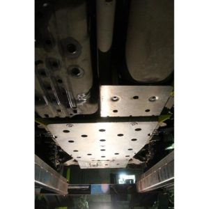 Защита днища силовая Toyota Land Cruiser 120 (радиатора и редуктора, КПП и раздаточной коробки)