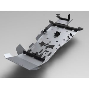 Защита днища силовая Toyota Land Cruiser 120 (радиатора и редуктора, КПП и раздаточной коробки)