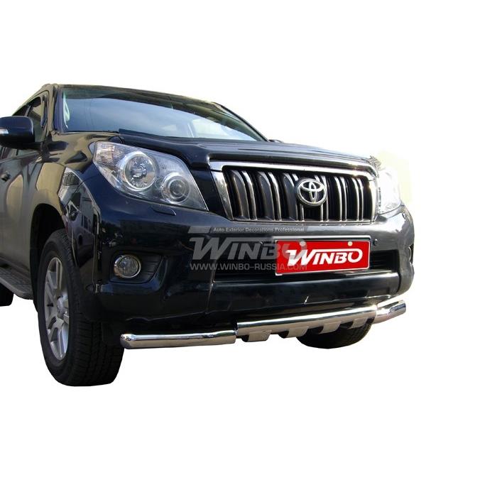 ЗАЩИТА ПЕРЕДНЕГО БАМПЕРА TOYOTA LAND CRUISER PRADO FJ120 2002-2009