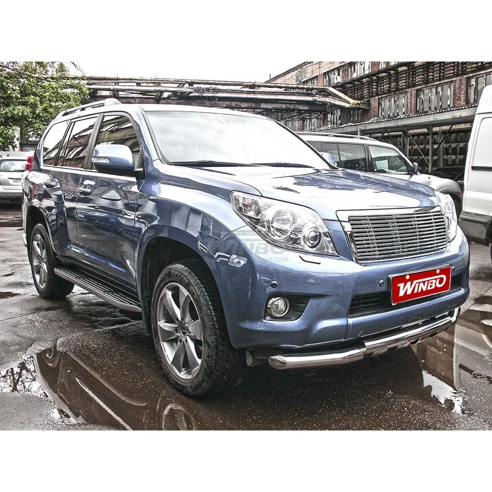 ЗАЩИТА ПЕРЕДНЕГО БАМПЕРА TOYOTA LAND CRUISER PRADO FJ120 2002-2009