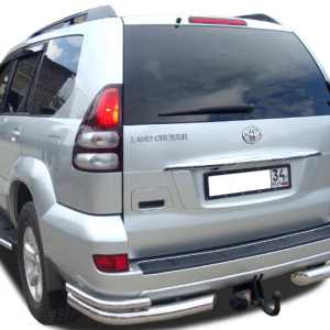 Углы заднего бампера TOYOTA LC PRADO 120 2004-2009