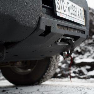 Мини силовик STC Toyota Land Cruiser Prado 120 с площадкой для лебедки