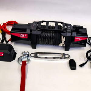 Лебедка автомобильная 4REVO 10K-S 12V (синтетический трос)